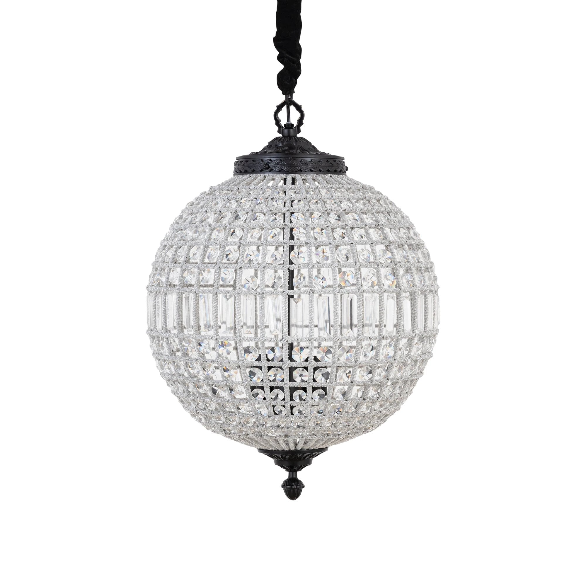 Jaris Crystal Hangende Bal Kroonluchter Lamp M by PTMD