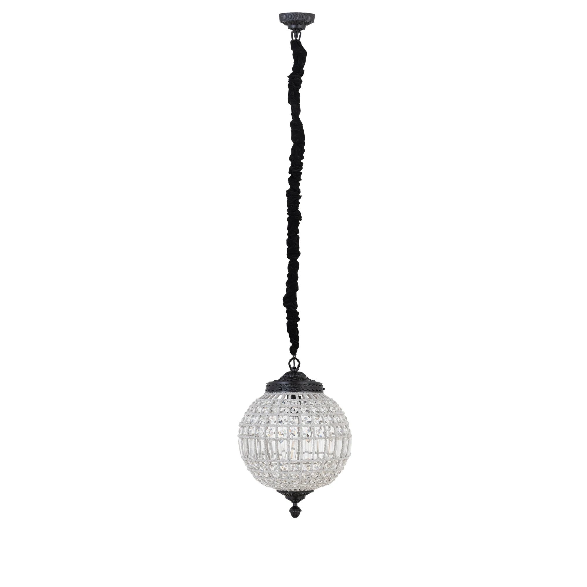 Jaris Crystal Hangende Bal Kroonluchter Lamp S by PTMD