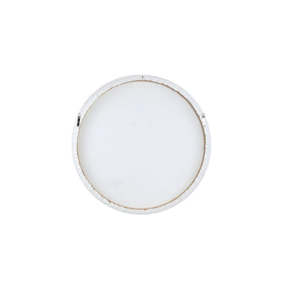 Kemp Bruin Canvas Schilderij Ruw Rond S by PTMD