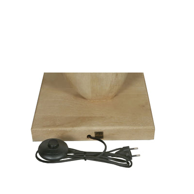 Kodey Natuurlijke Mangohouten Vloerlampvoet by PTMD