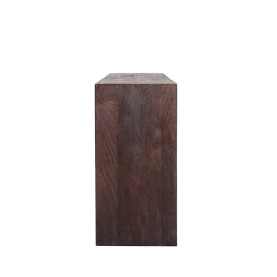 Kyro Bruin Mango Hout Rechthoekige Wandtafel by PTMD