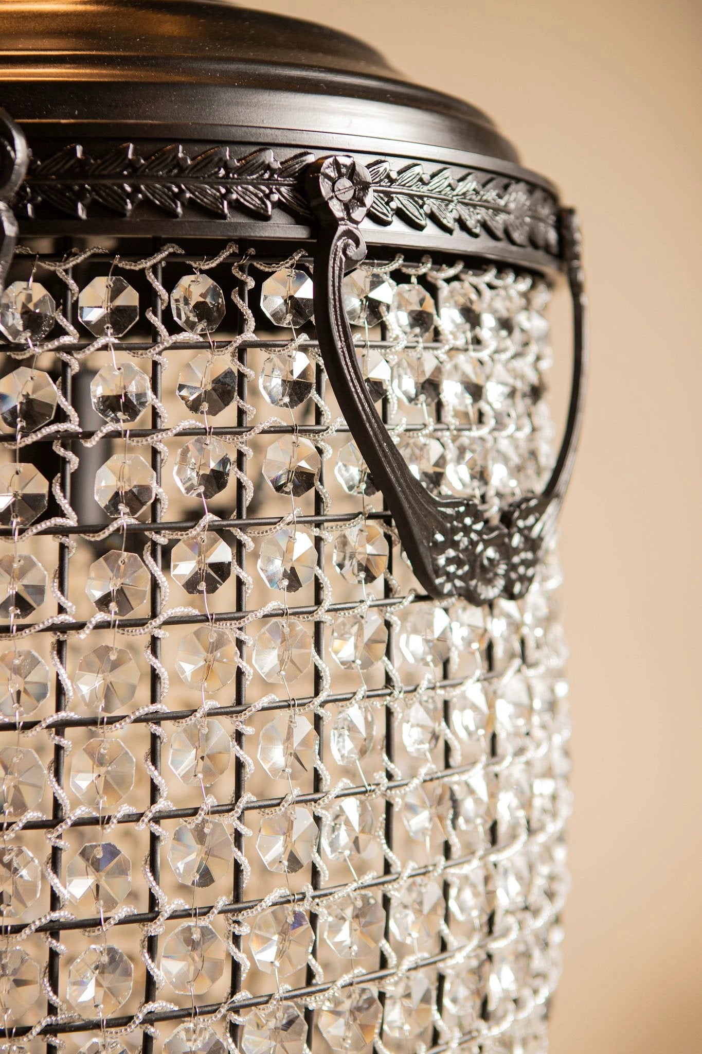 Lidde Crystal Oval Kroonluchter Lamp Klassiek S by PTMD