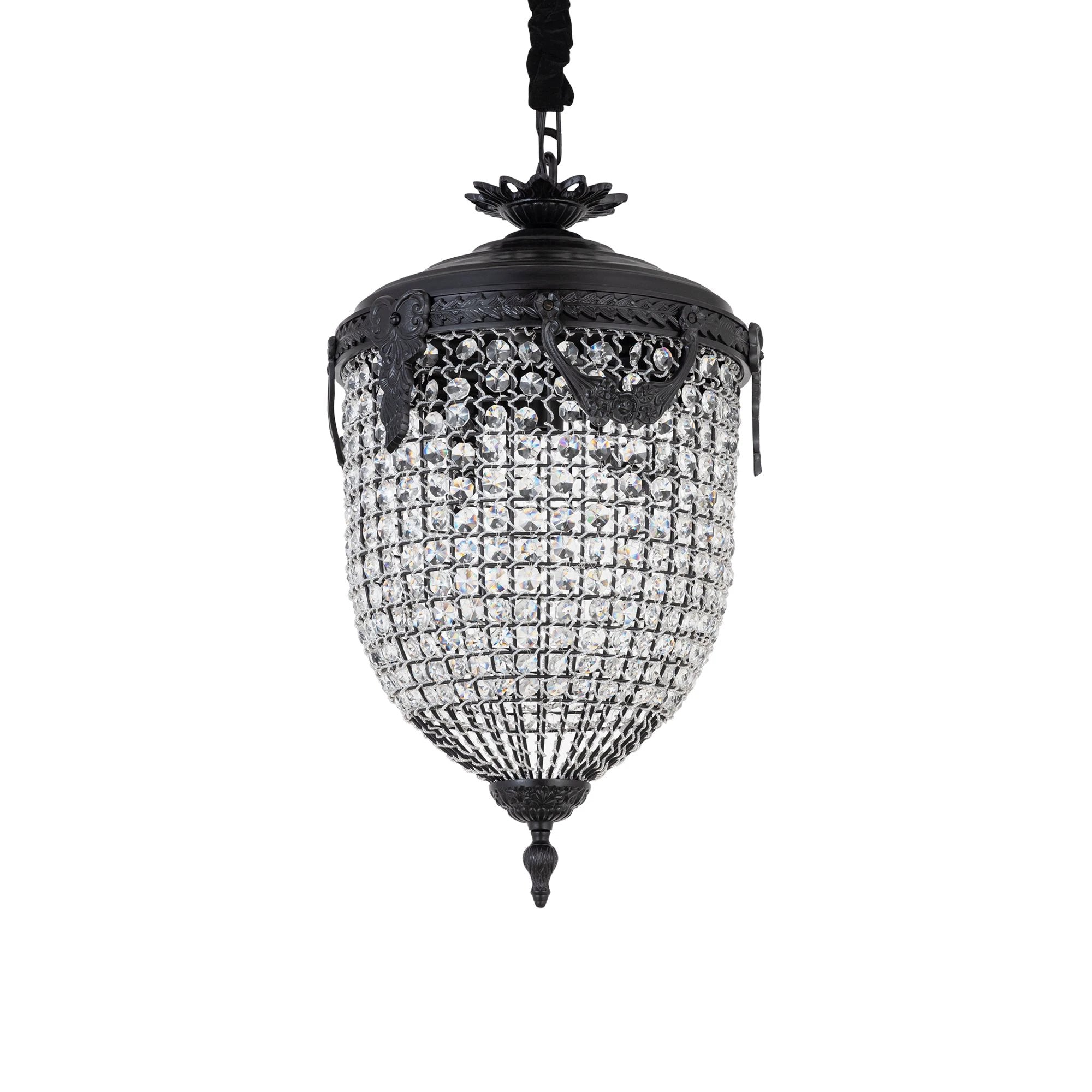 Lidde Crystal Oval Kroonluchter Lamp Klassiek S by PTMD