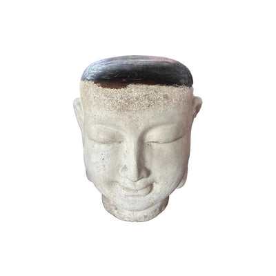 Makayla White Buddha-vormig GRC-beeld by PTMD