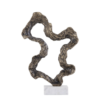 Maryan Messing Gevormd Aluminium Gegoten Standbeeld by PTMD