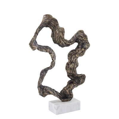 Maryan Messing Gevormd Aluminium Gegoten Standbeeld by PTMD