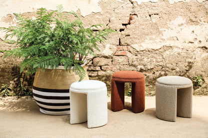 Melano Bruine Papieren Touw Ronde Mand SV3 - depauwwonen