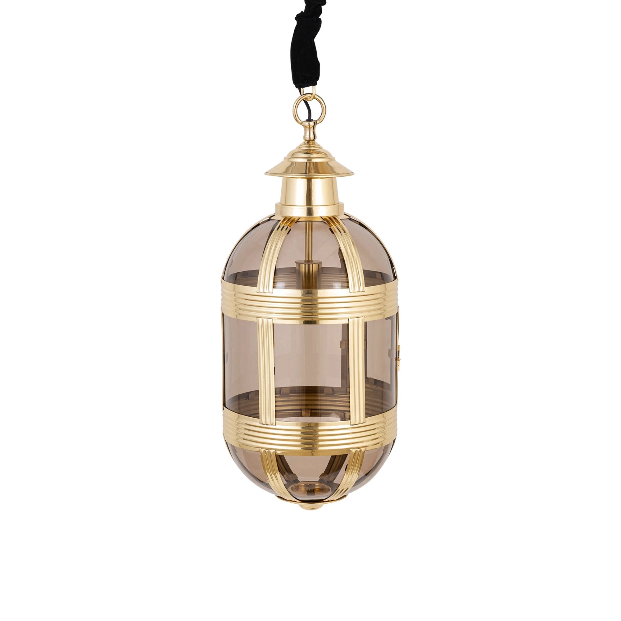 Mikk Messing Antieke Lusterglass Hanglamp Ovaal S by PTMD