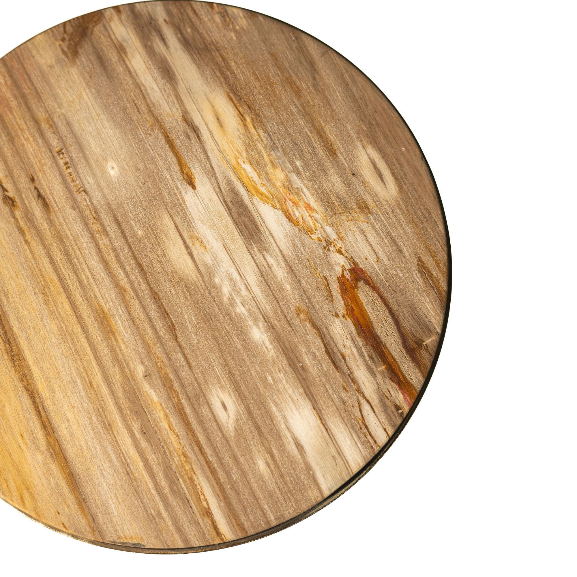 Mody Natuurlijke Versteend Houten Bijzettafel - depauwwonen