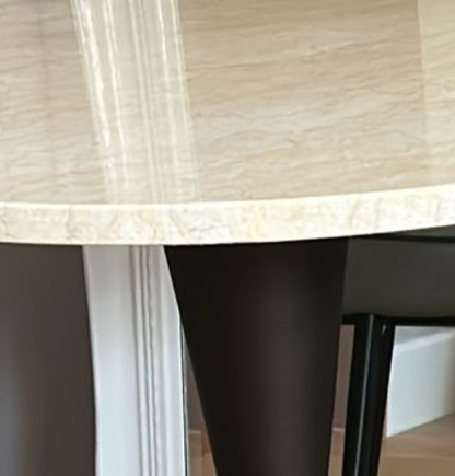 Patras Bistrotafel Beige Marmer - depauwwonen