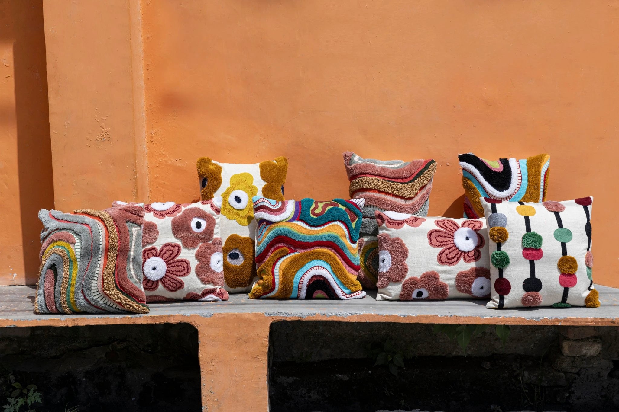 Primuse Roze Vierkante Kussens by PTMD