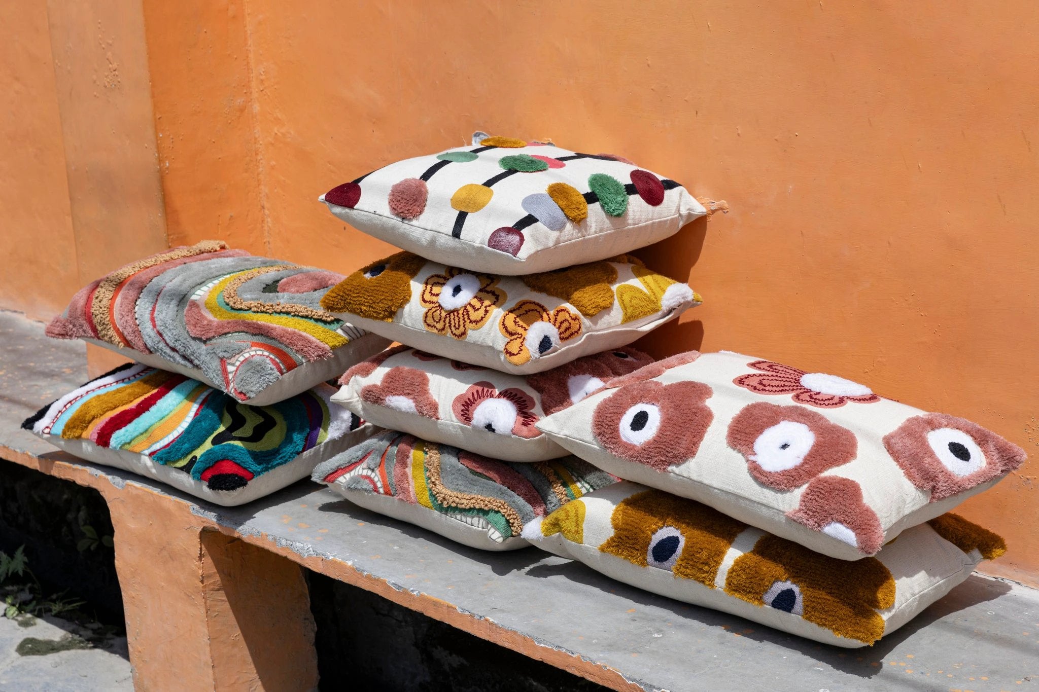 Primuse Roze Vierkante Kussens by PTMD