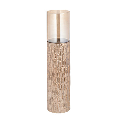 Rezy BruinGoud Grote Vloer Stormlicht Amber Glans L by PTMD