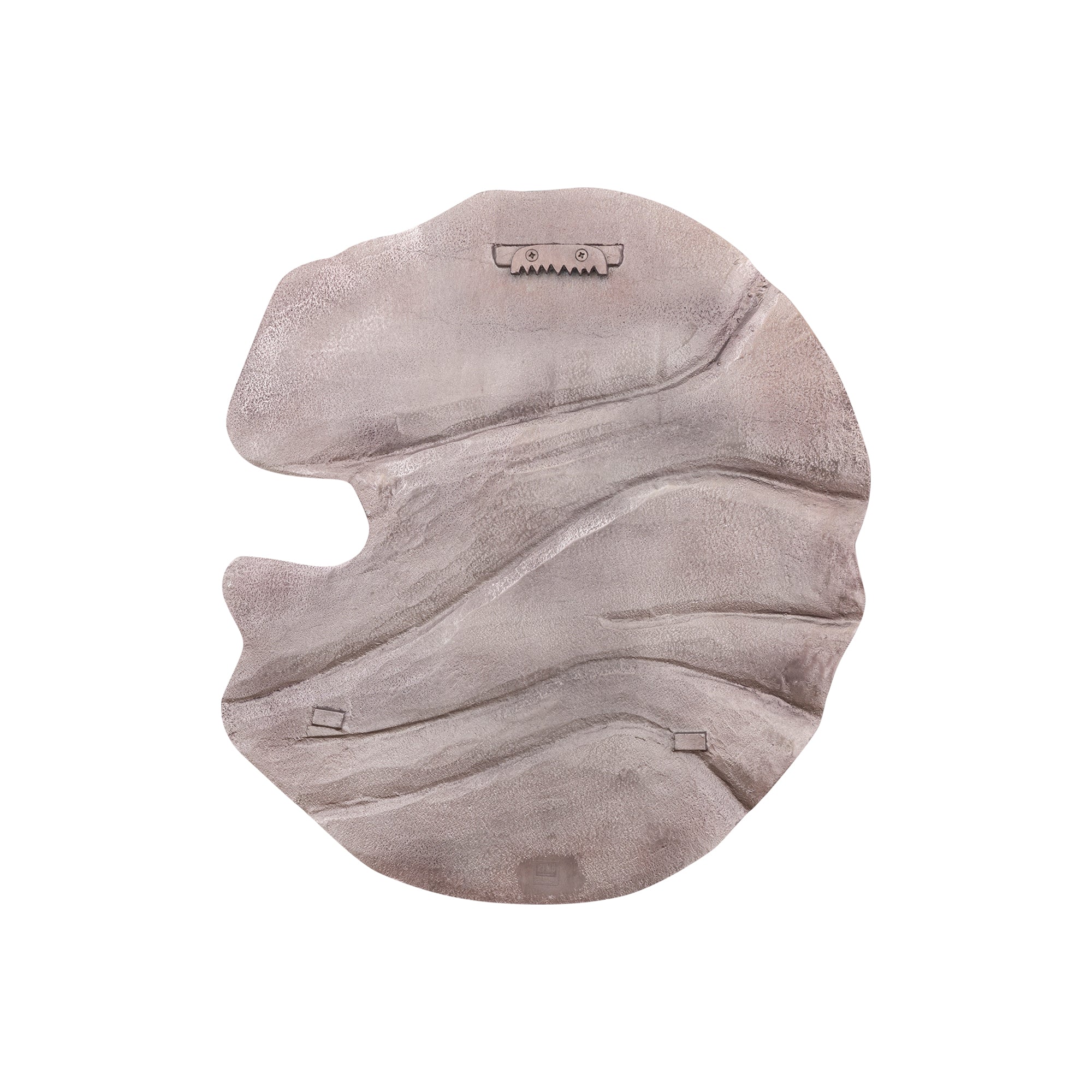 Samraj Bronzen Gegoten Alu Wandpaneel Golfstructuur - depauwwonen