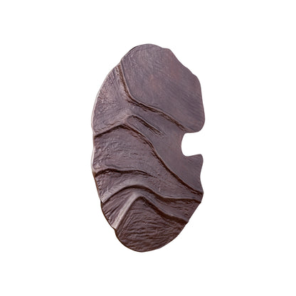 Samraj Bronzen Gegoten Alu Wandpaneel Golfstructuur - depauwwonen