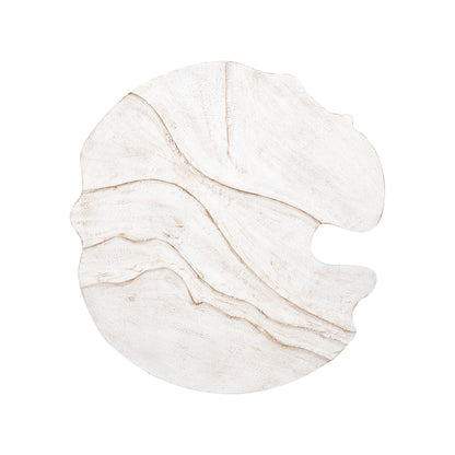 Samraj Wit MDF Wandpaneel Golfstructuur - depauwwonen