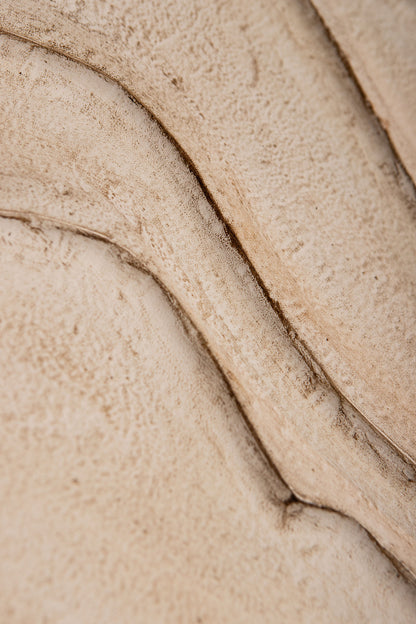 Samraj Wit MDF Wandpaneel Golfstructuur - depauwwonen