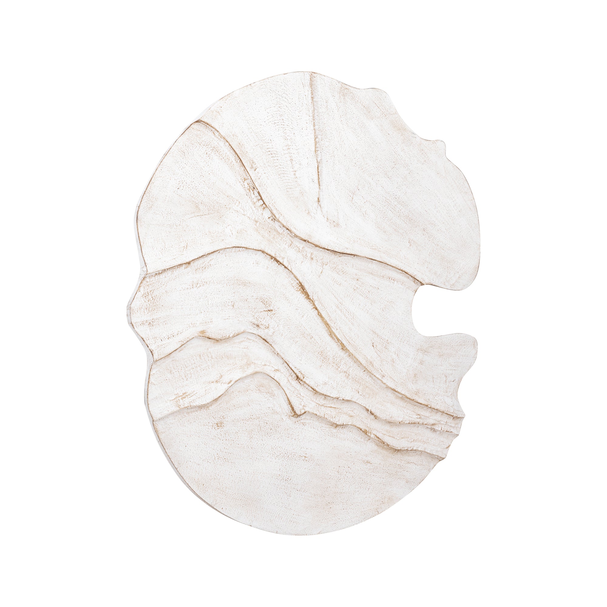 Samraj Wit MDF Wandpaneel Golfstructuur - depauwwonen