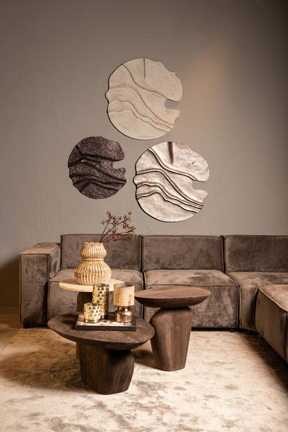 Samraj Wit MDF Wandpaneel Golfstructuur - depauwwonen