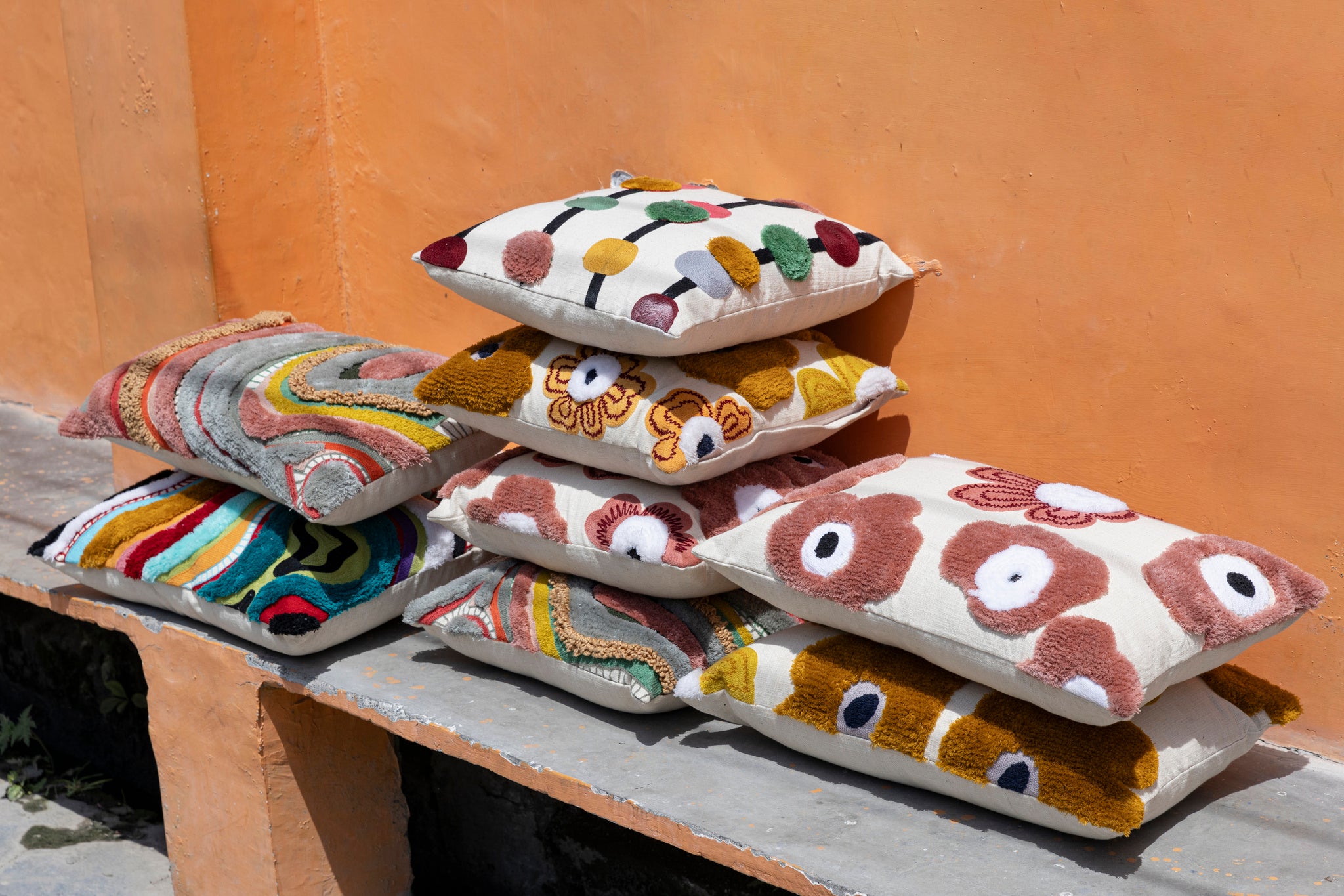 Sephora Rechthoekig Kussen Met Lijnen - depauwwonen