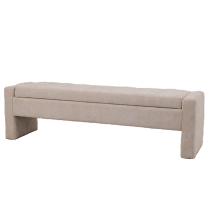 Sidney Bench Cream - depauwwonen