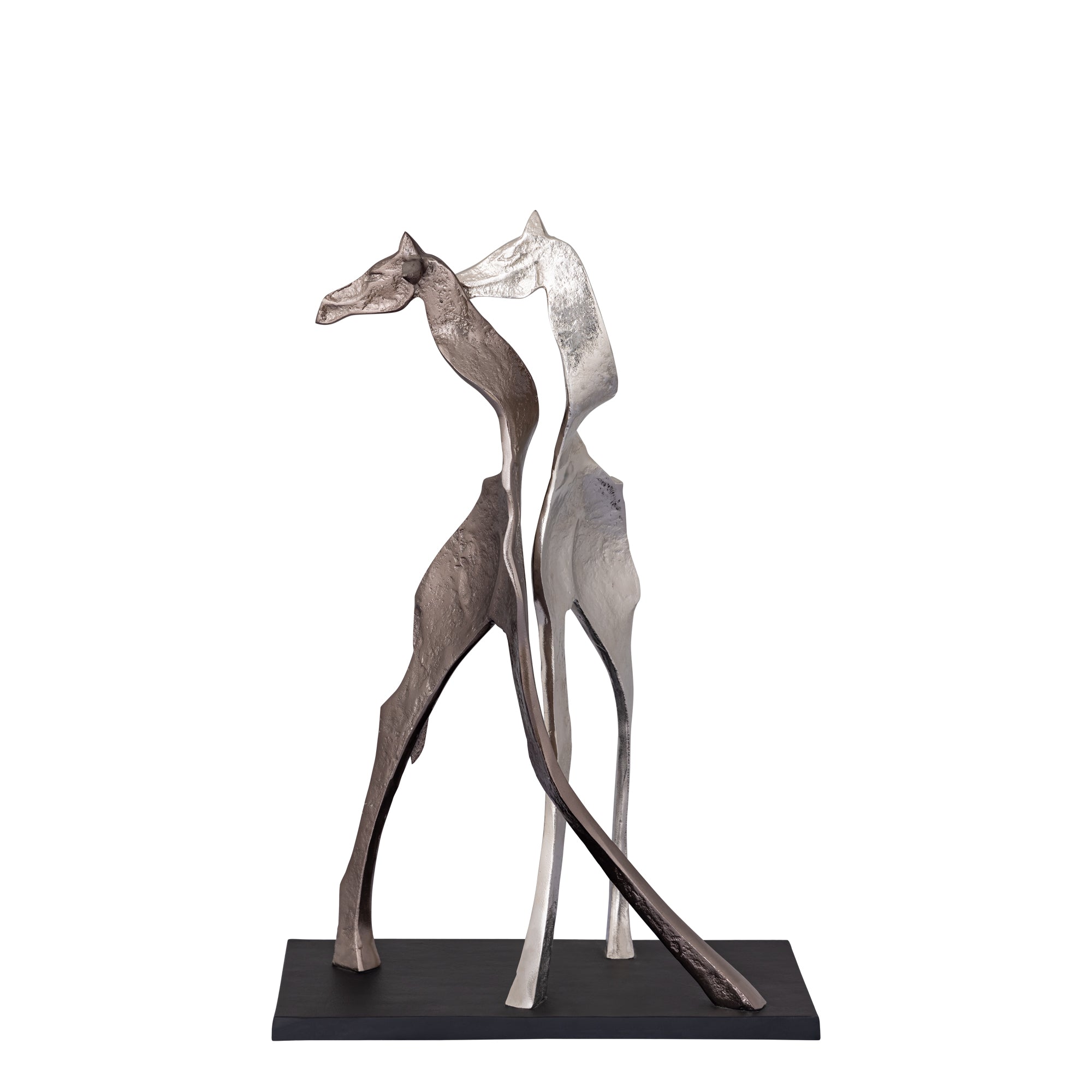 Skye Zwart Aluminium Standbeeld Giraffe - depauwwonen