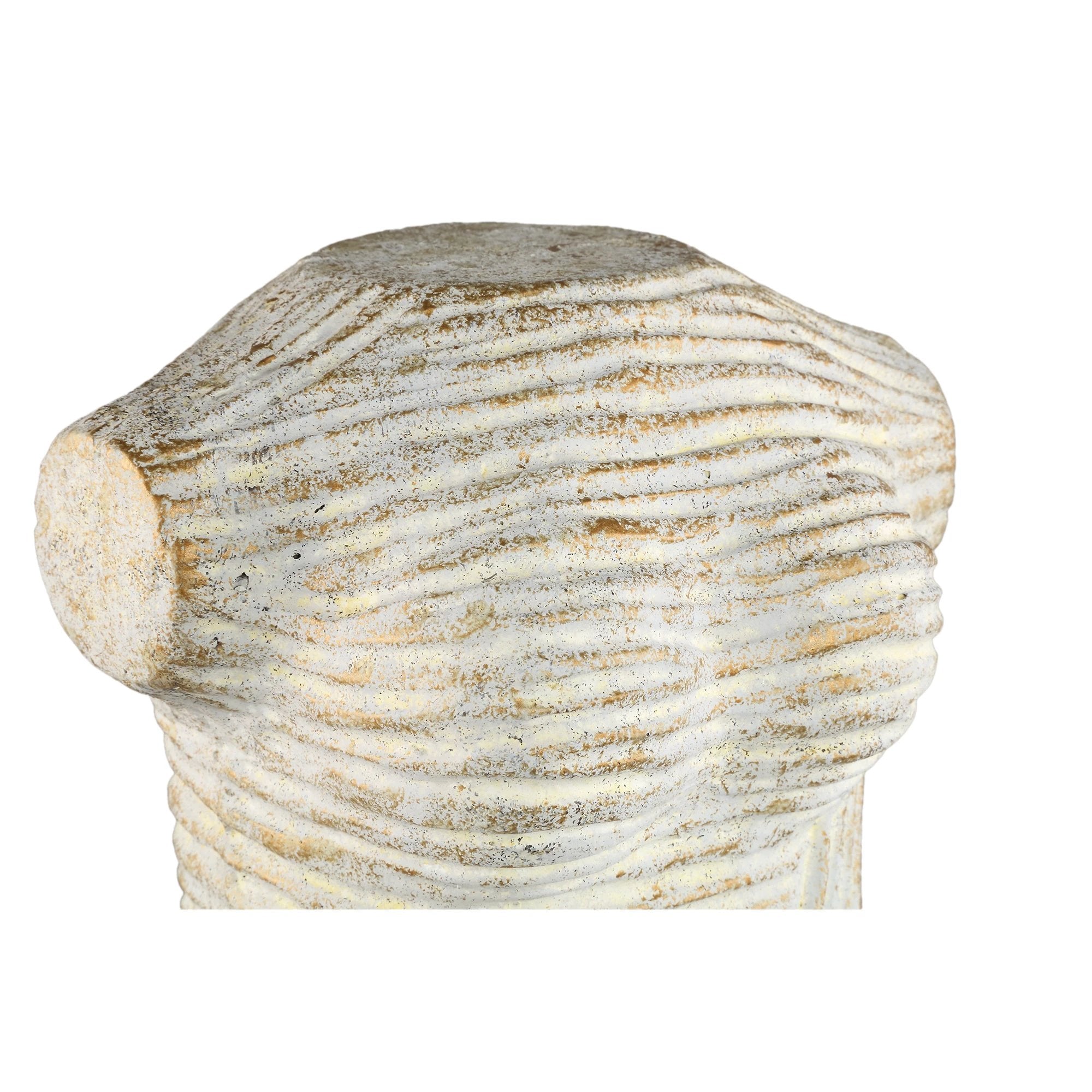 Sophi Wit Cement Vrouwen Gevormd Standbeeld L by PTMD