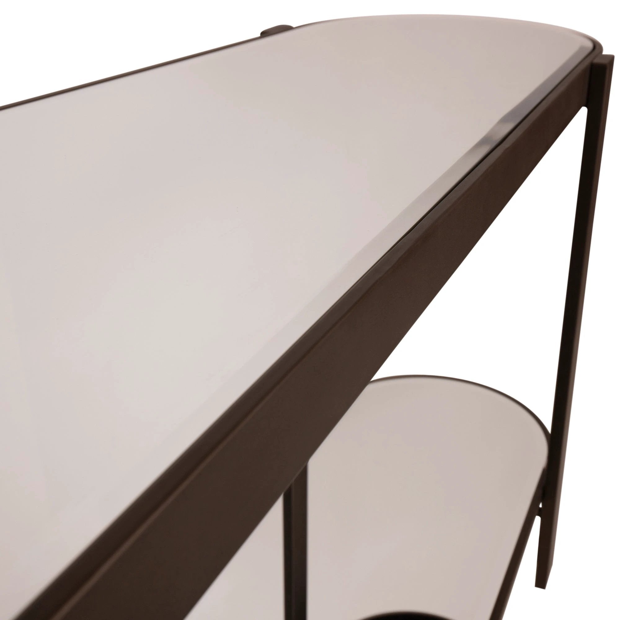 Yozan Wandtafel Spiegel Metalen Poten by PTMD