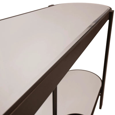 Yozan Wandtafel Spiegel Metalen Poten by PTMD