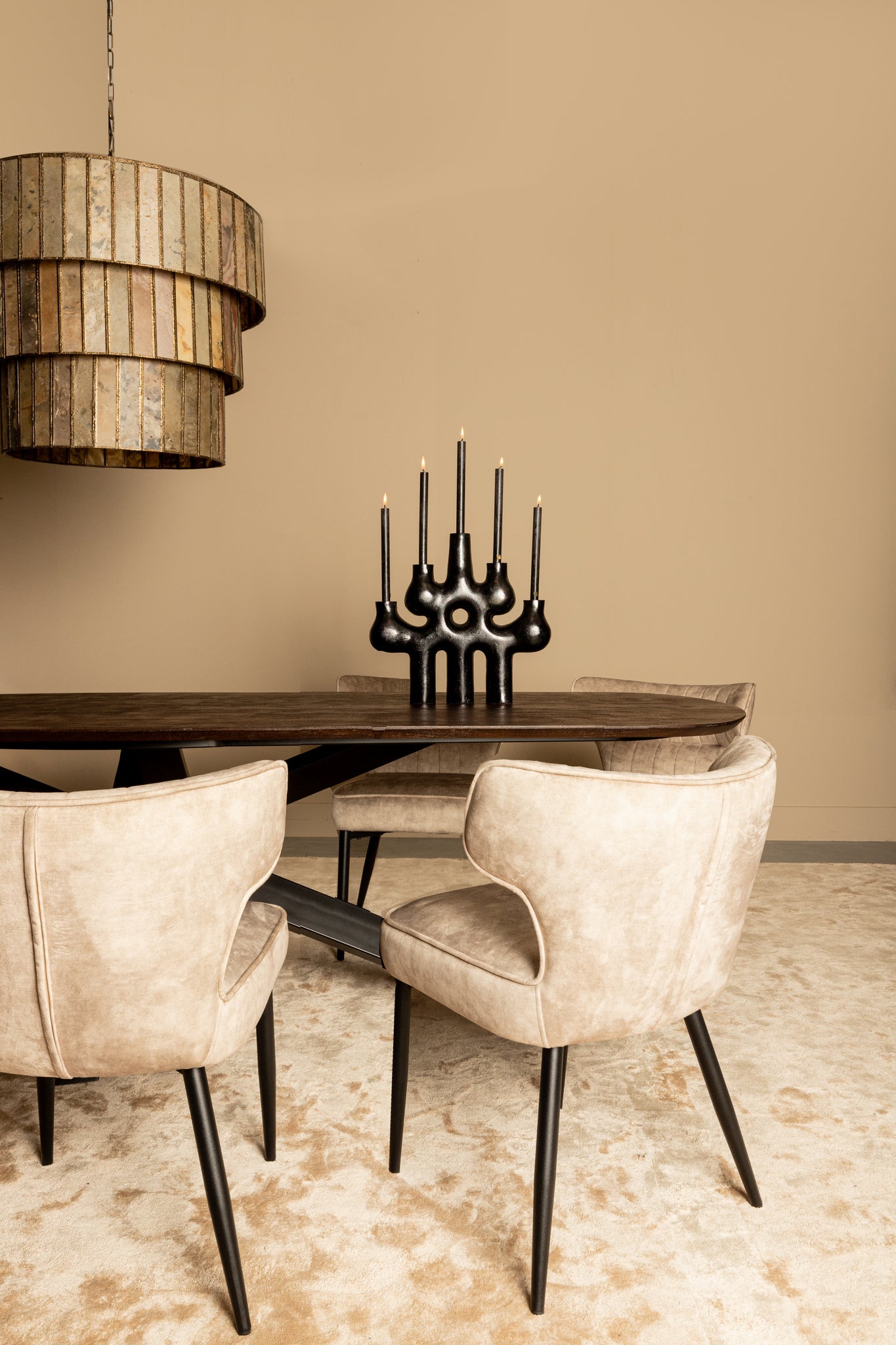 Zinno Bruine Eetkamerstoel (set van 2) - depauwwonen