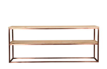 Zoah Koper Mango Houten Wandtafel - depauwwonen