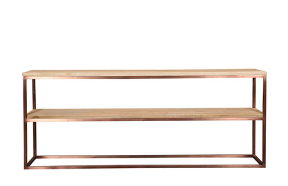 Zoah Koper Mango Houten Wandtafel - depauwwonen