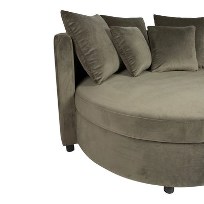 Loveseat Fayen Velvet Green - 5 Kussens by PTMD