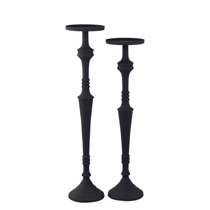 Kandelaar Helen - 21x21x86 cm  - Zwart - depauwwonen