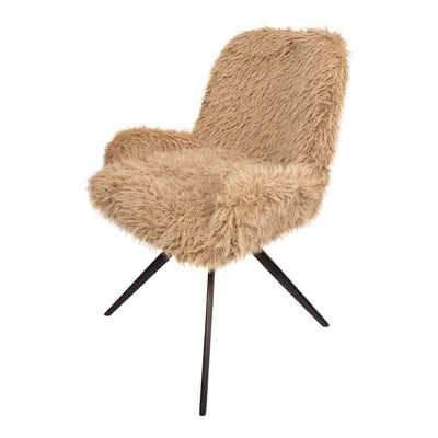 Leander Eetkamerstoel Hair Bruin Draaibaar by PTMD