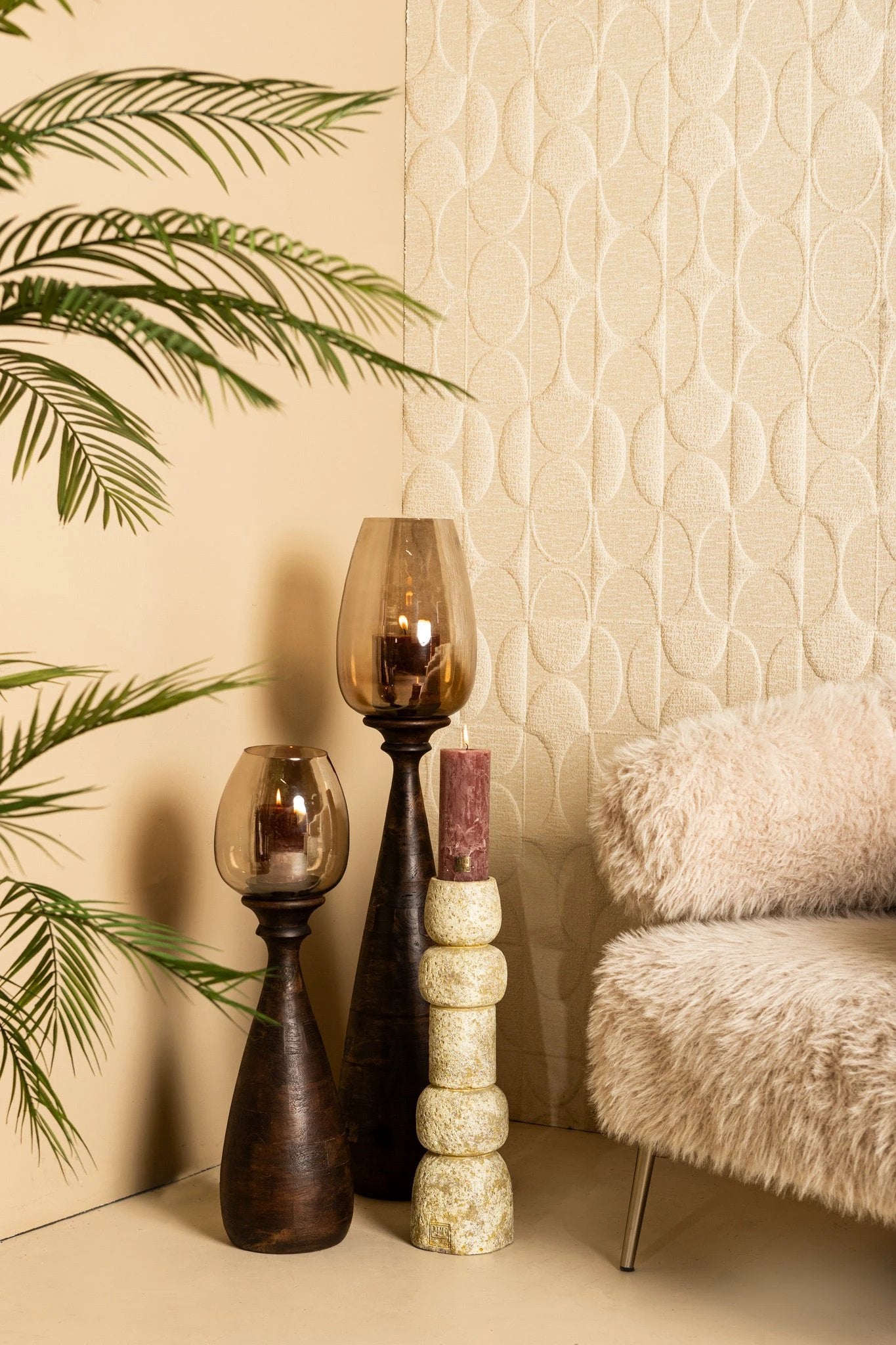 Midi Brown Mango Wood Stormlight S by PTMD