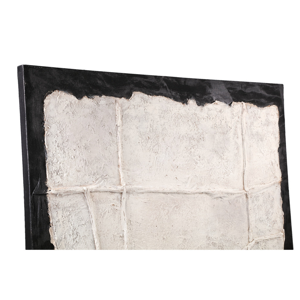 Wandpaneel Suyen White Abstract Lines - depauwwonen