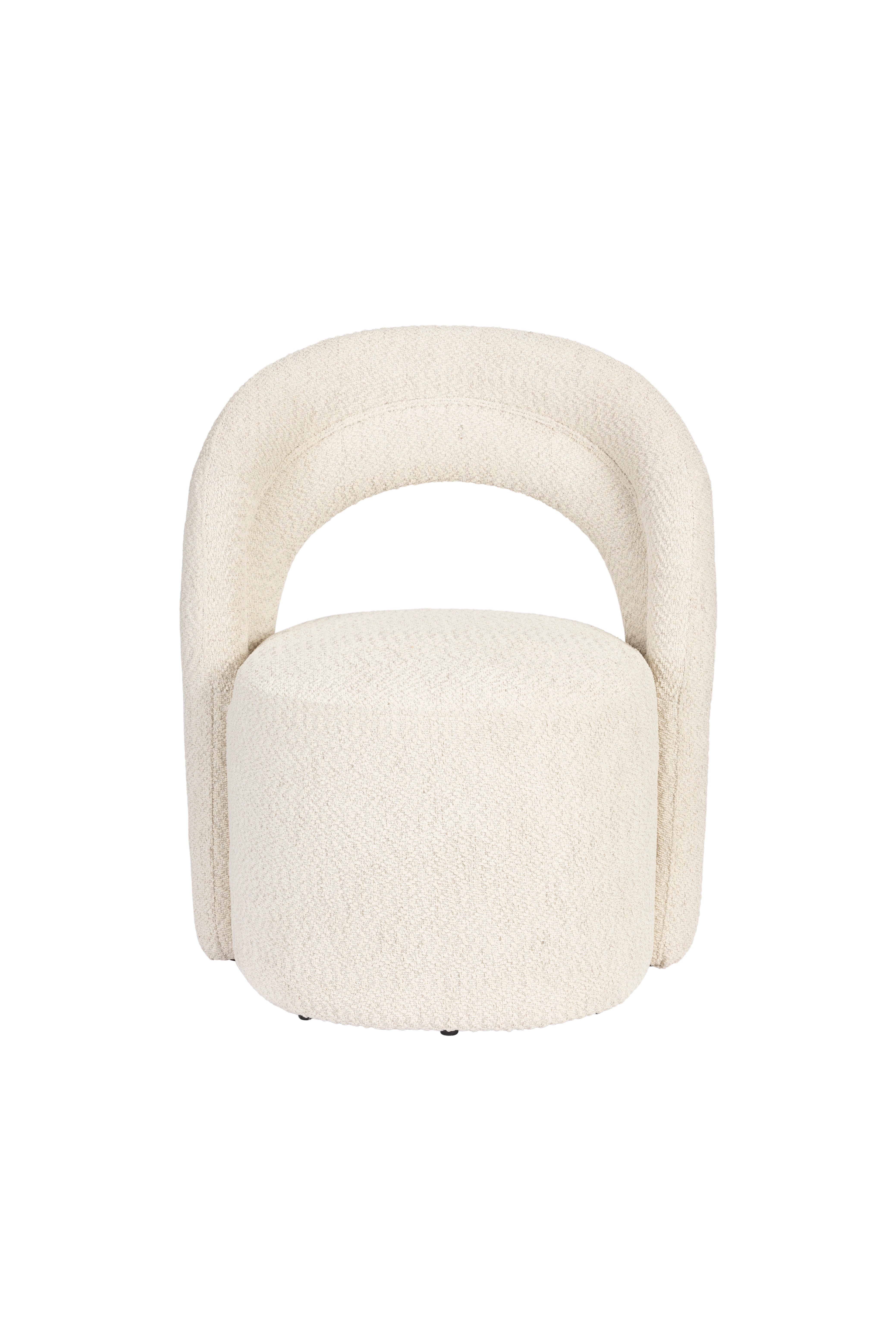 Lounge Chair Seina Swivel Beige