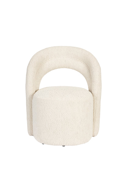 Lounge Chair Seina Swivel Beige