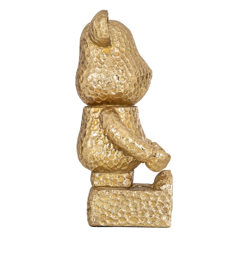 Art Decoration Bear Gold - depauwwonen