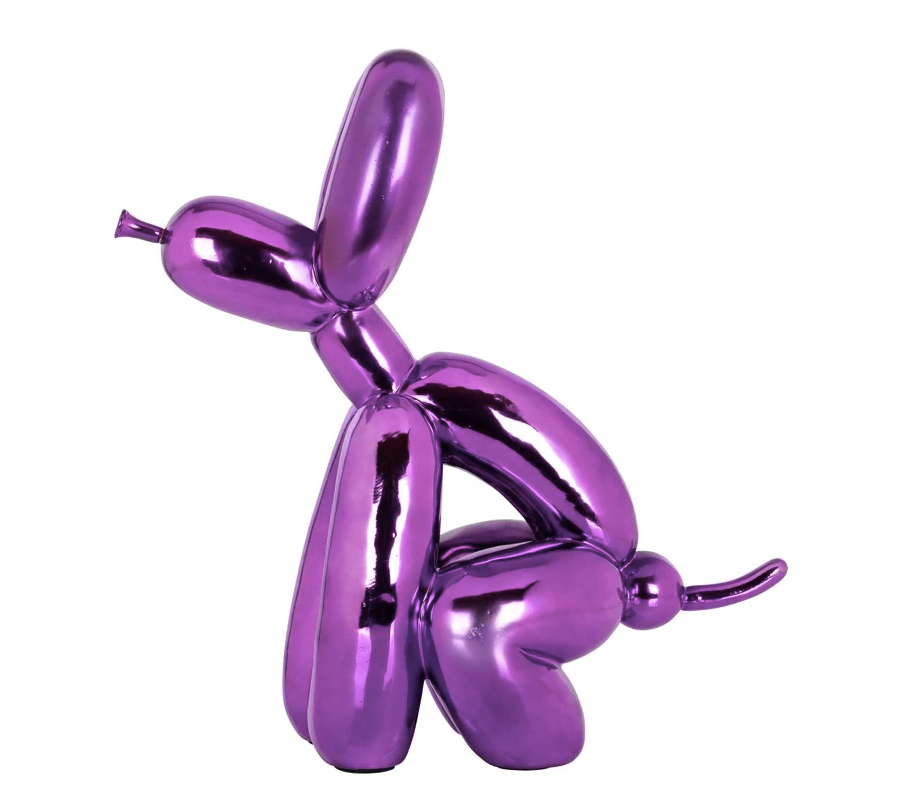 Art Decoration Dog paars - depauwwonen