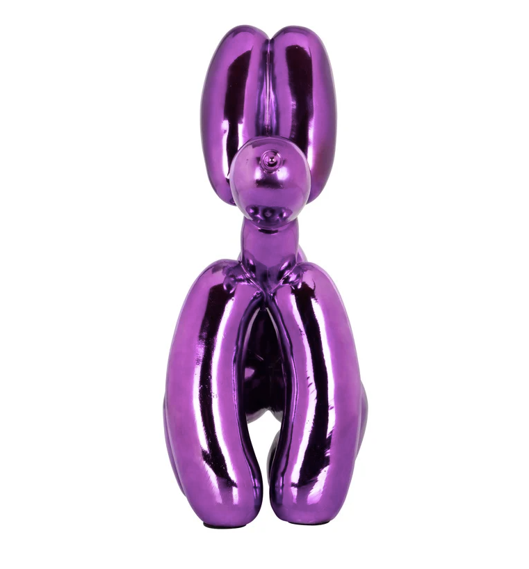 Art Decoration Dog paars - depauwwonen