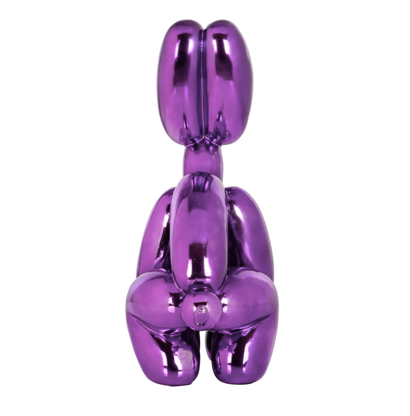 Art Decoration Dog paars - depauwwonen