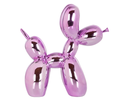 Art Decoration Dog roze by Richmond Interiors