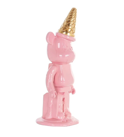 Art Decoration Icebear Pink - depauwwonen