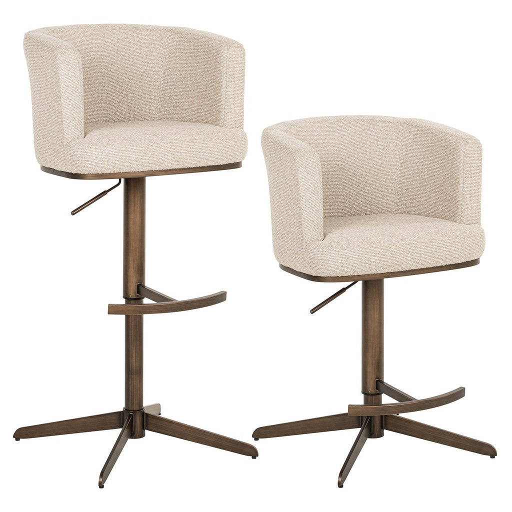 Bar/counter stoel Cheyenne draai biscotti - depauwwonen