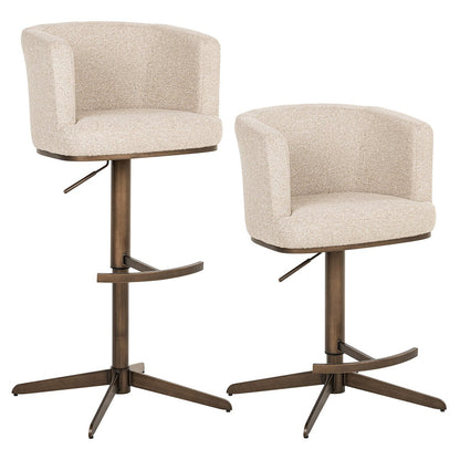 Bar/counter stoel Cheyenne draai biscotti - depauwwonen