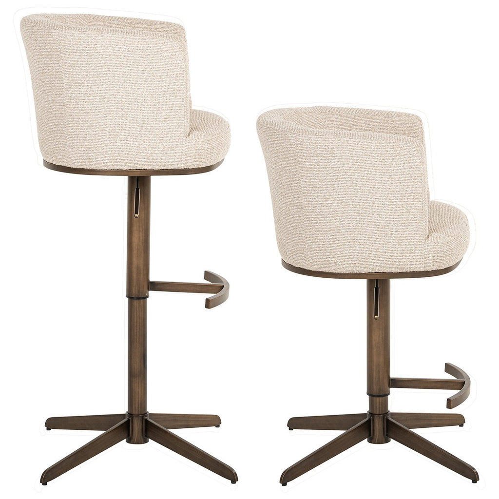 Bar/counter stoel Cheyenne draai biscotti - depauwwonen