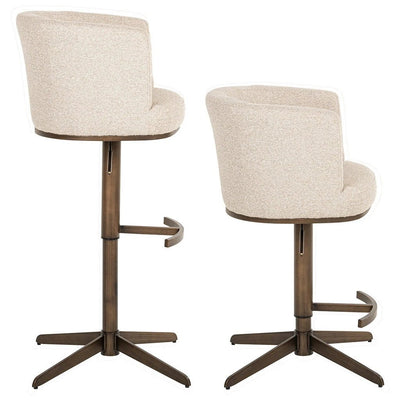 Bar/counter stoel Cheyenne draai biscotti by Richmond Interiors