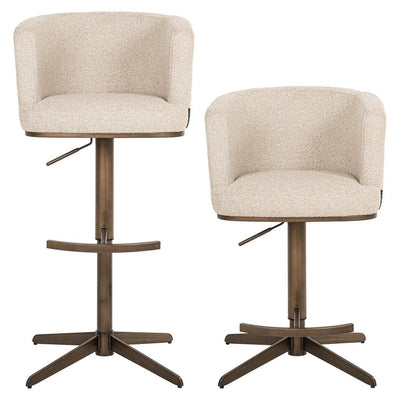 Bar/counter stoel Cheyenne draai biscotti by Richmond Interiors